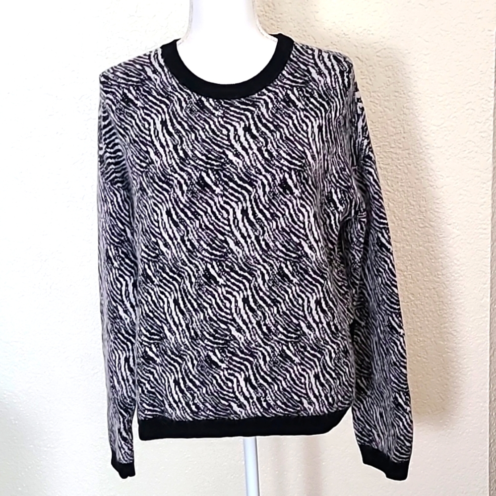 Nordstrom cotton, wool, alpaca, silk and Cashmere sweater, M